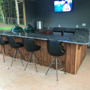 Outside Bar and Entertainment Center
