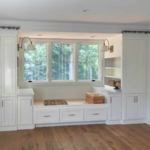 Custom Bench and Builtin Cabinets